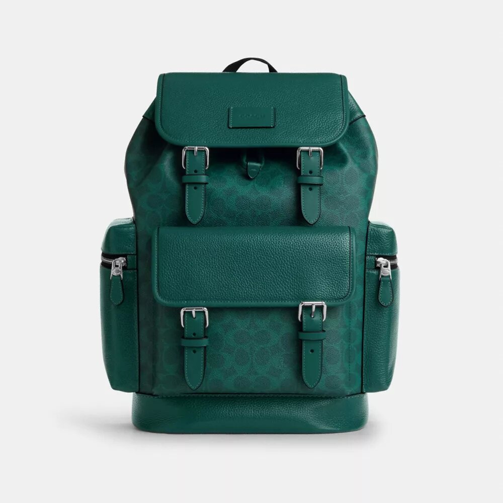 Sprint Backpack in Colorblock Signature Canvas
