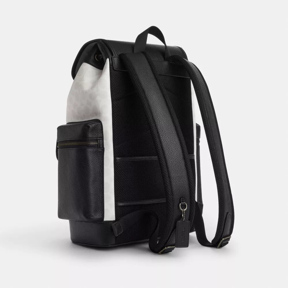 Sprint Backpack in Colorblock Signature Canvas