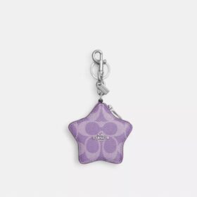 Star Bag Charm in Signature Canvas
