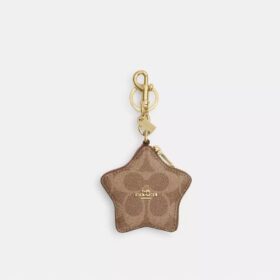 Star Bag Charm in Signature Canvas