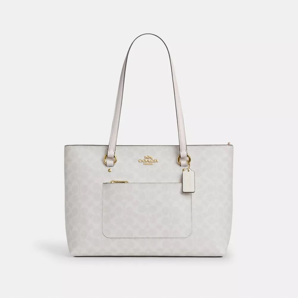 Station Tote Bag in Signature Canvas