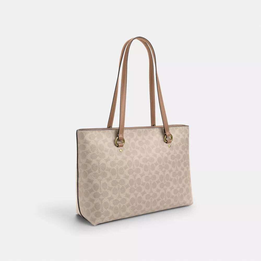 Station Tote Bag in Signature Canvas
