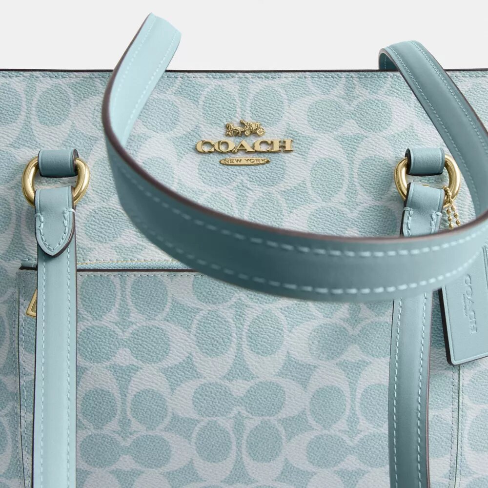 Station Tote Bag in Signature Canvas