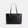 Station Tote Bag in Signature Leather