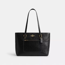 Station Tote Bag in Signature Leather