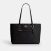 Station Tote Bag in Signature Leather