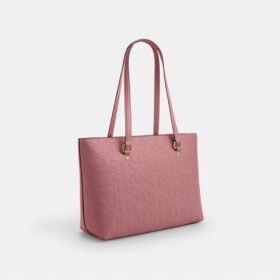 Station Tote Bag in Signature Leather