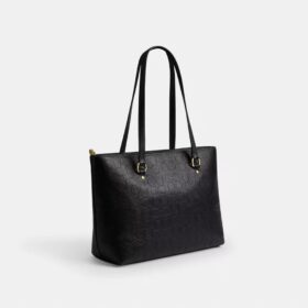 Station Tote Bag in Signature Leather