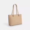 Station Tote Bag in Signature Leather