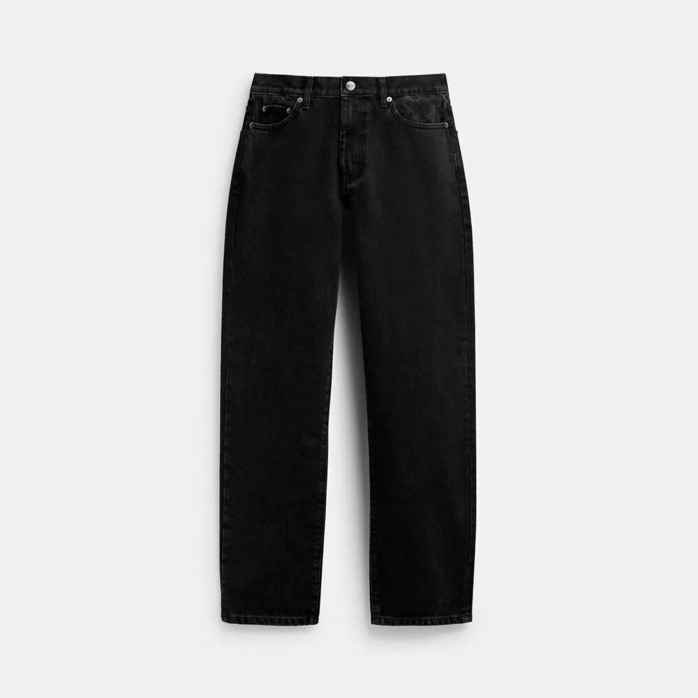 Straight Fit Denim Jeans