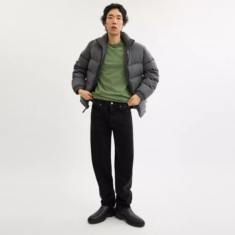 Straight Fit Denim Jeans