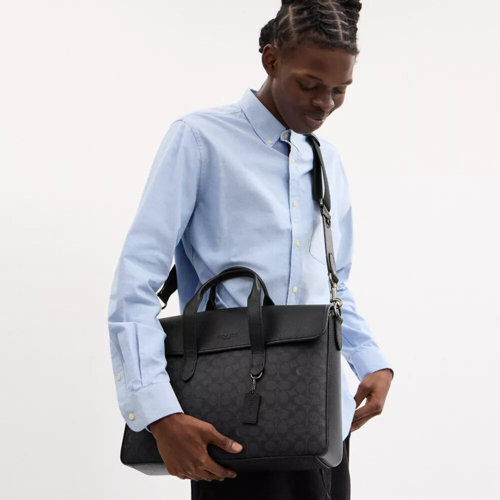 Sullivan Portfolio Brief in Signature Canvas