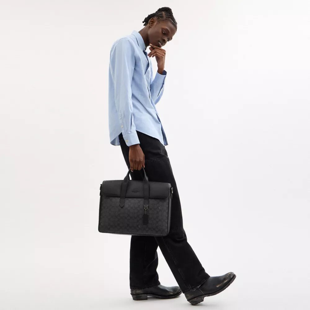 Sullivan Portfolio Brief in Signature Canvas