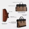 Sullivan Portfolio Brief in Signature Canvas
