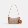 Swinger Bag 20 with Chain in Crystal Signature Jacquard