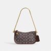 Swinger Bag 20 with Chain in Signature Jacquard