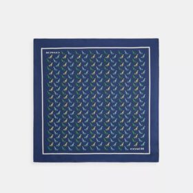 T-Rex Print Silk Bandana