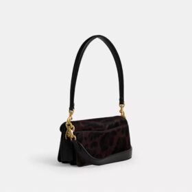 Tabby Shoulder Bag 20 in Haircalf with Leopard Print
