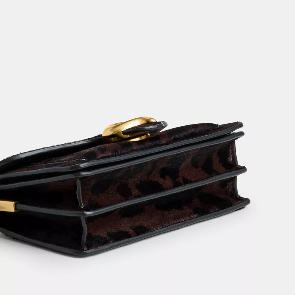 Tabby Shoulder Bag 20 in Haircalf with Leopard Print