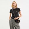 Tabby Shoulder Bag 20 in Haircalf with Leopard Print