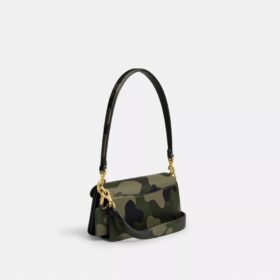 Tabby Shoulder Bag 20 with Camo Print