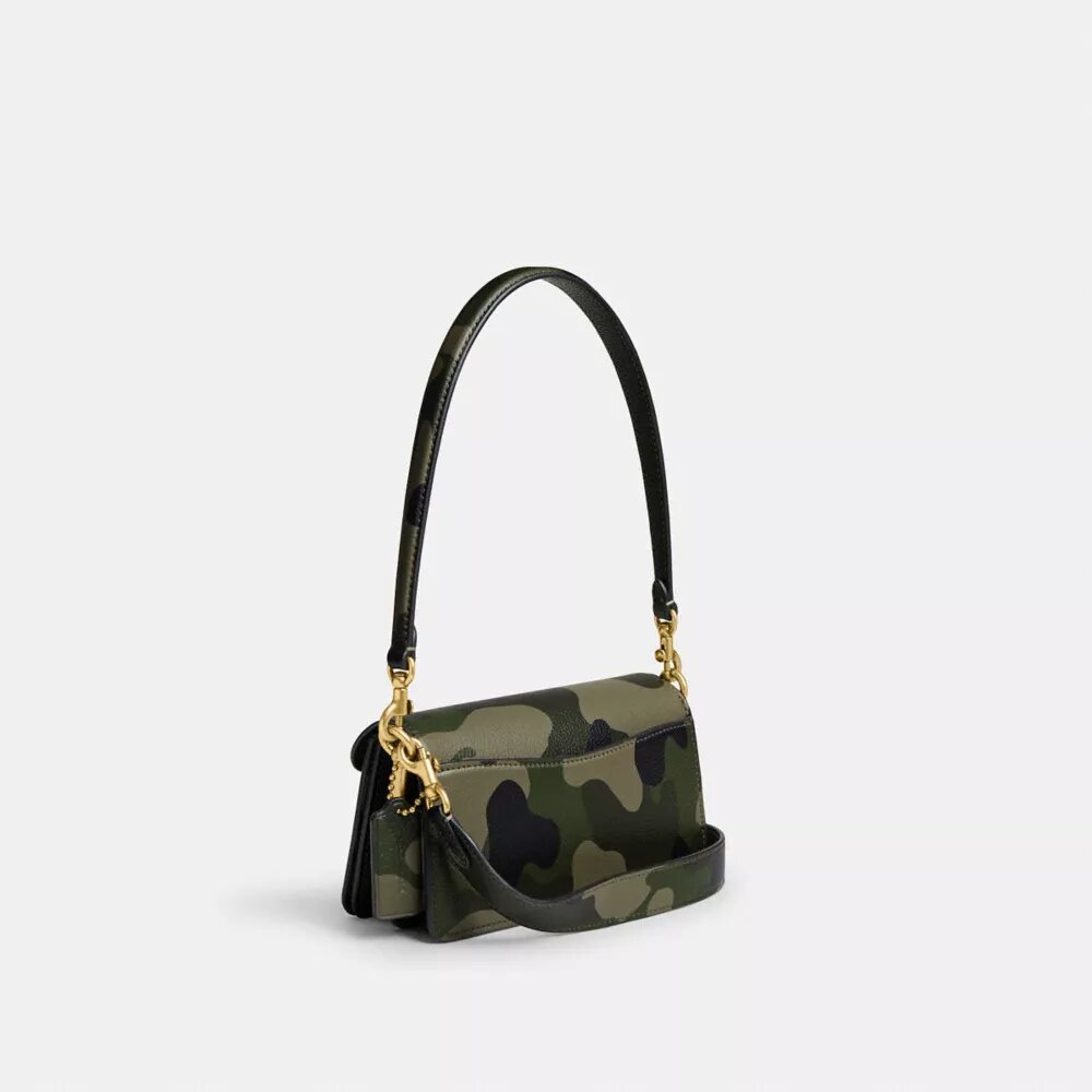 Tabby Shoulder Bag 20 with Camo Print