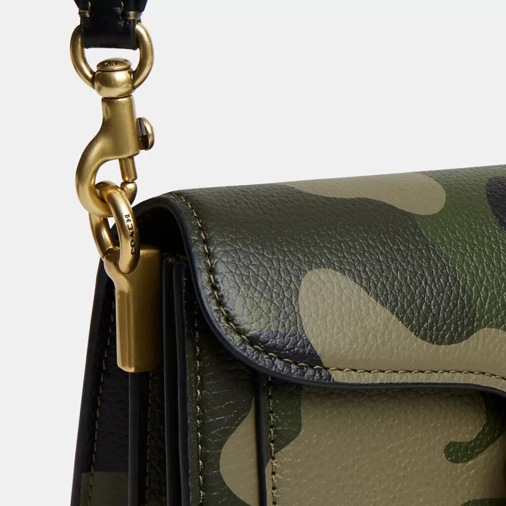 Tabby Shoulder Bag 20 with Camo Print