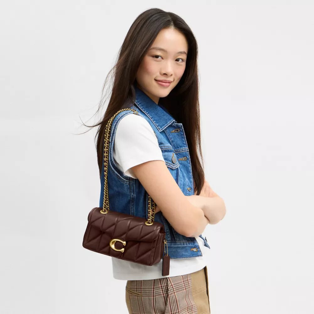 Tabby Shoulder Bag 20 with Pillow Quilting
