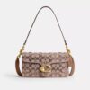 Tabby Shoulder Bag 26 in Crystal Signature Jacquard