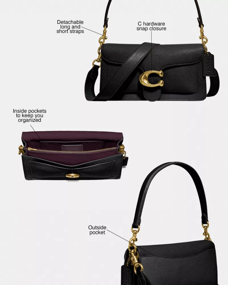 Tabby Shoulder Bag 26 in Signature Canvas