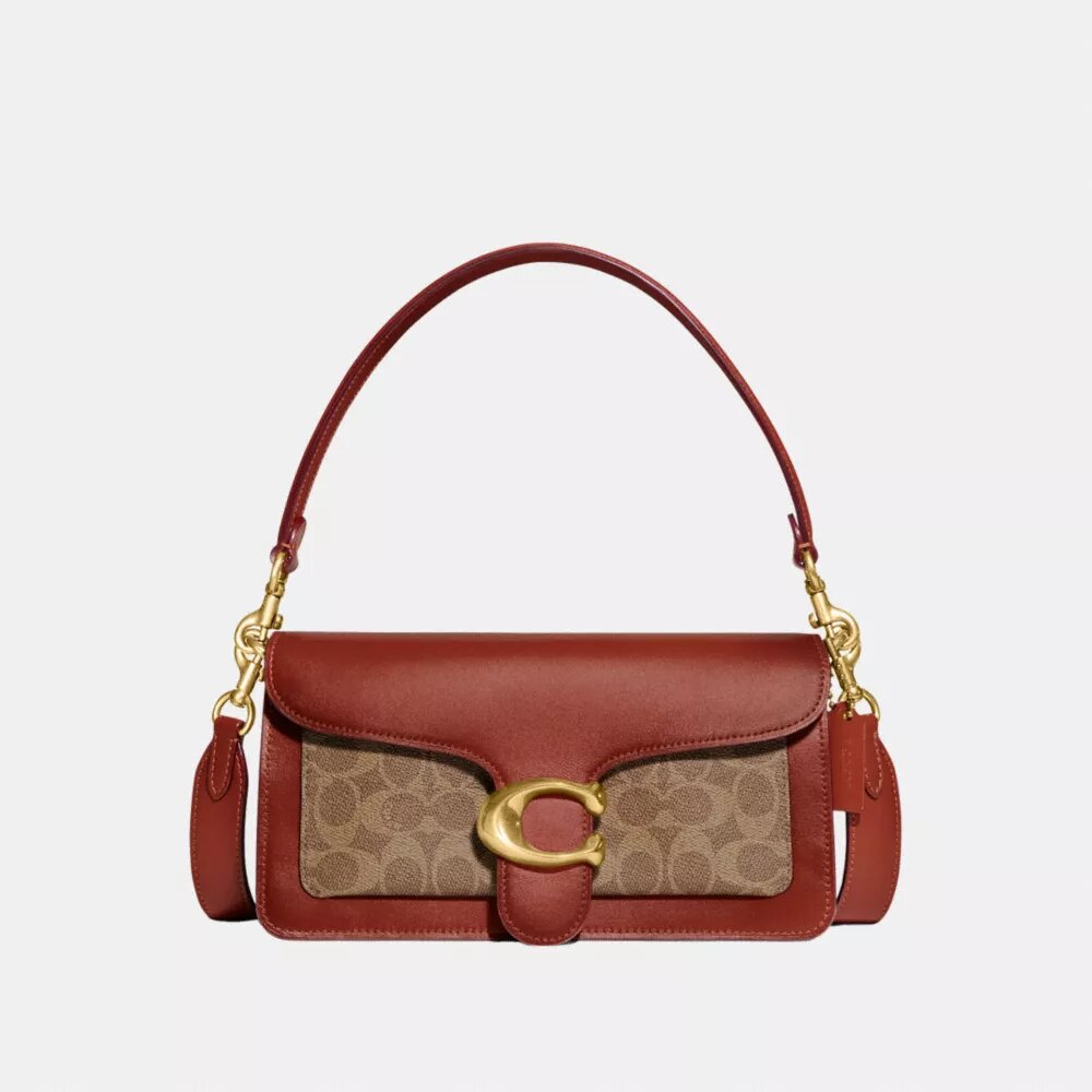 Tabby Shoulder Bag 26 in Signature Canvas