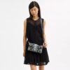 Tabby Shoulder Bag 26 with Beaded Snake