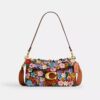 Tabby Shoulder Bag 26 with Floral Applique