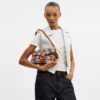 Tabby Shoulder Bag 26 with Floral Applique
