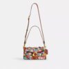 Tabby Shoulder Bag 26 with Floral Applique