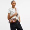 Tabby Shoulder Bag 26 with Floral Applique