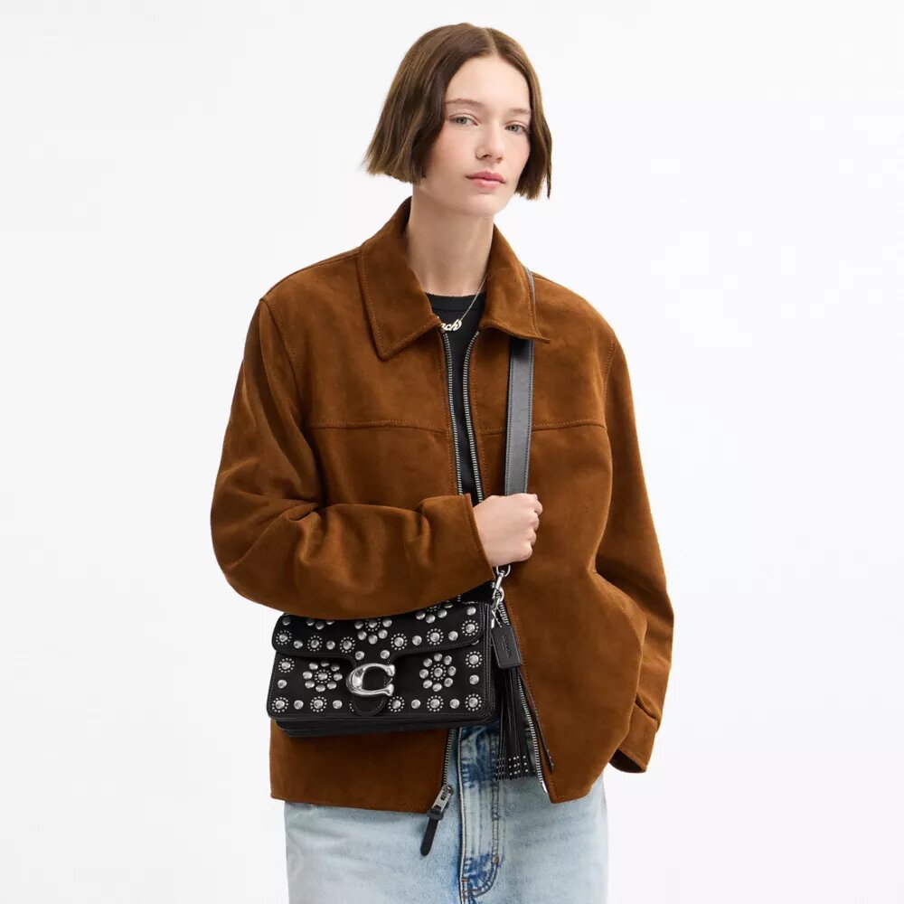 Tabby Shoulder Bag 26 with Western Rivets