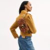 Tabby Shoulder Bag 26 with Wooden Beading