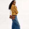 Tabby Shoulder Bag 26 with Wooden Beading