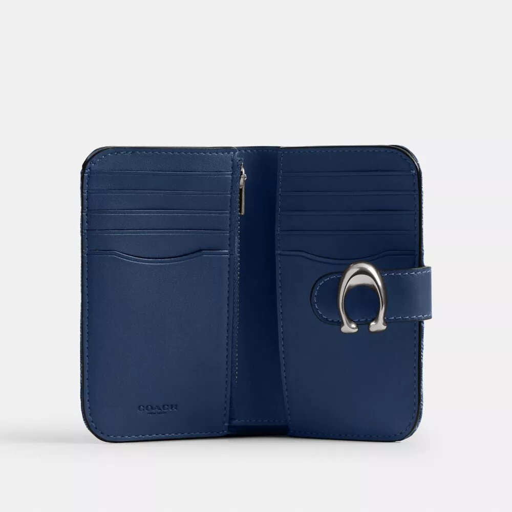 Tabby Wallet in Signature Denim