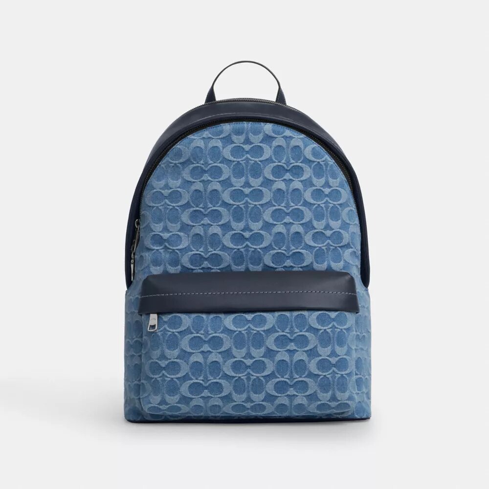 Taylor Backpack in Signature Denim