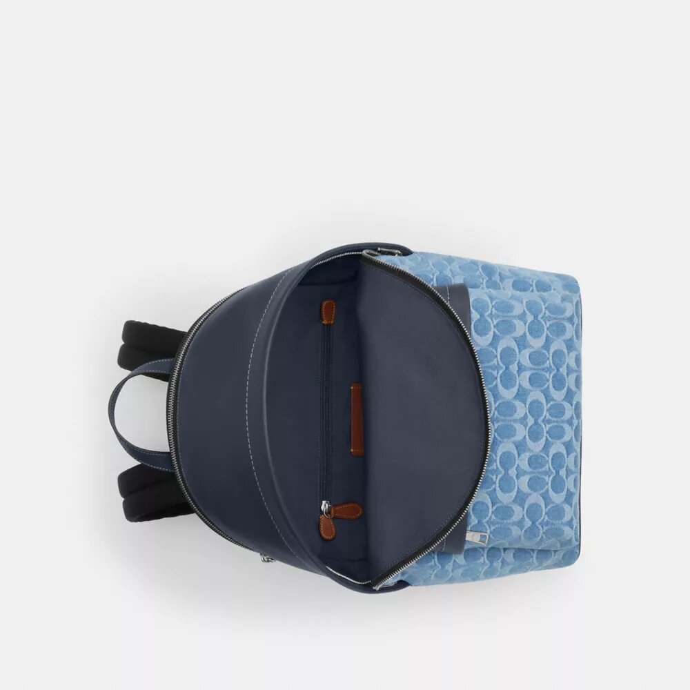 Taylor Backpack in Signature Denim