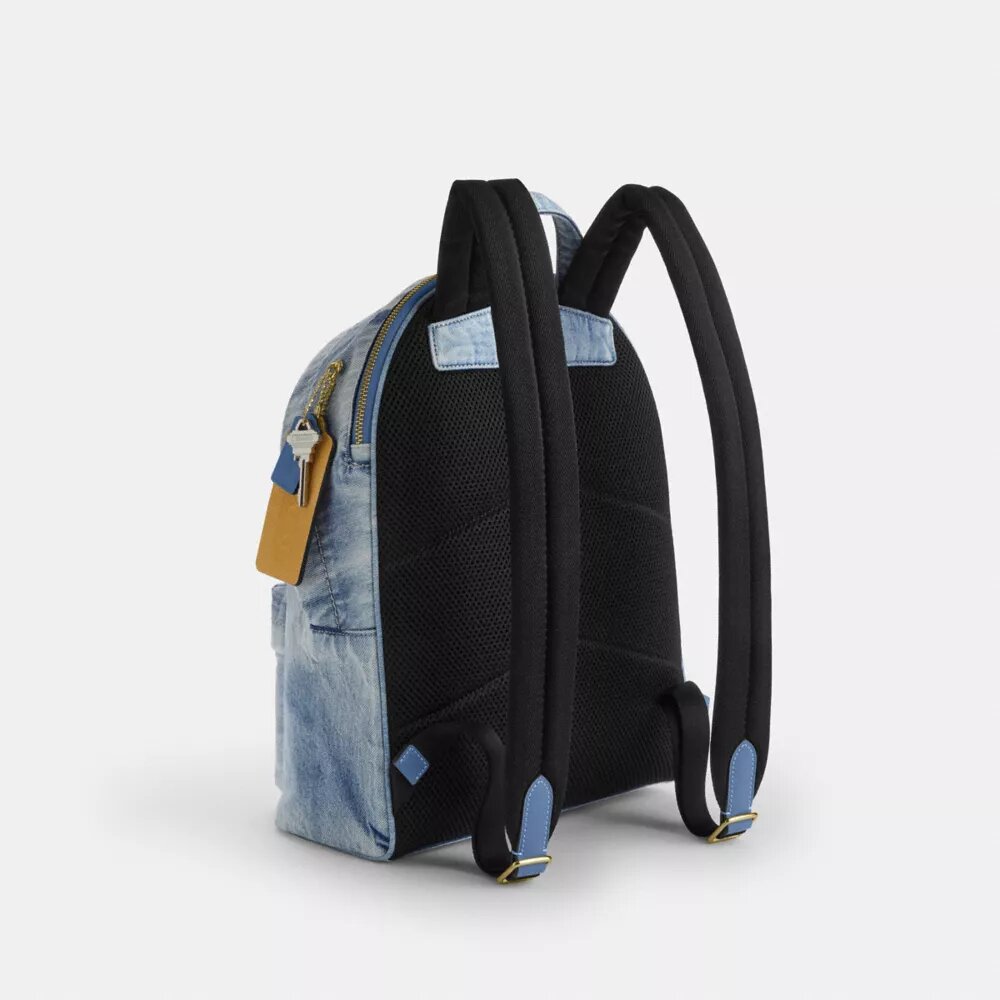 Taylor Small Backpack in Loved Denim