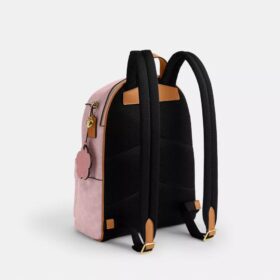 Taylor Small Backpack in Signature Canvas with Charms