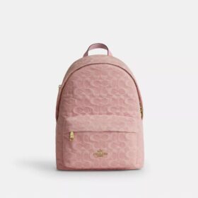 Taylor Small Backpack in Signature Denim