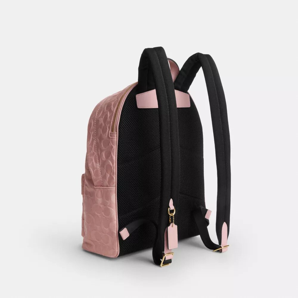 Taylor Small Backpack in Signature Denim