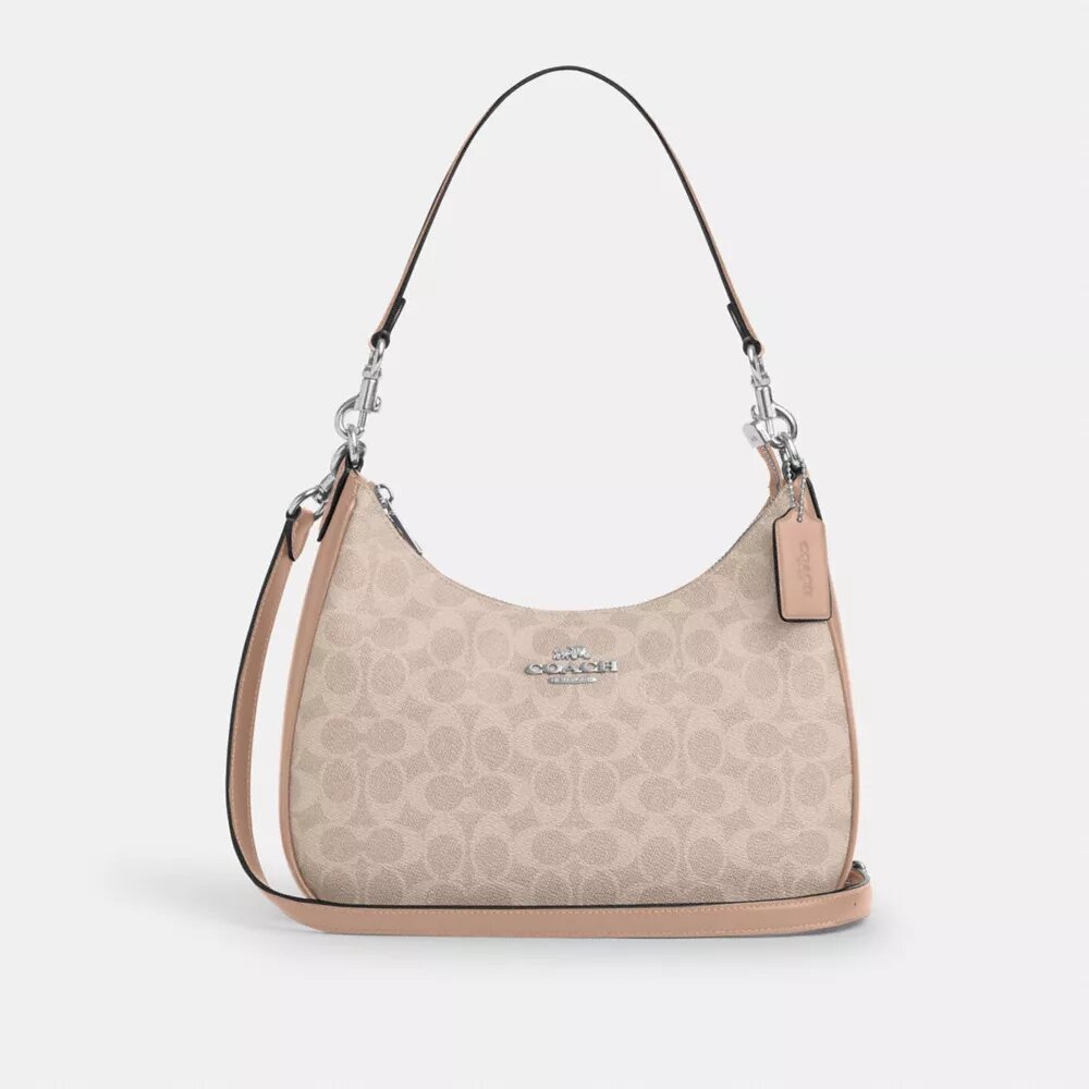 Teri Hobo Bag in Signature Canvas