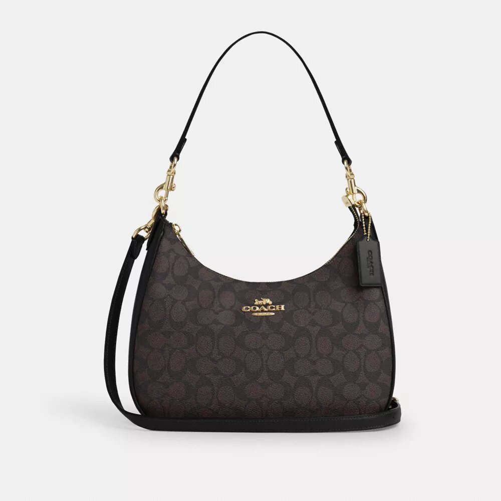 Teri Hobo Bag in Signature Canvas