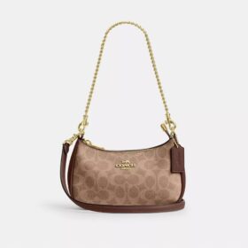 Teri Mini Crossbody Bag in Signature Canvas