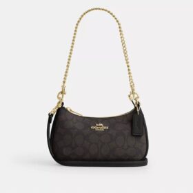Teri Mini Crossbody Bag in Signature Canvas